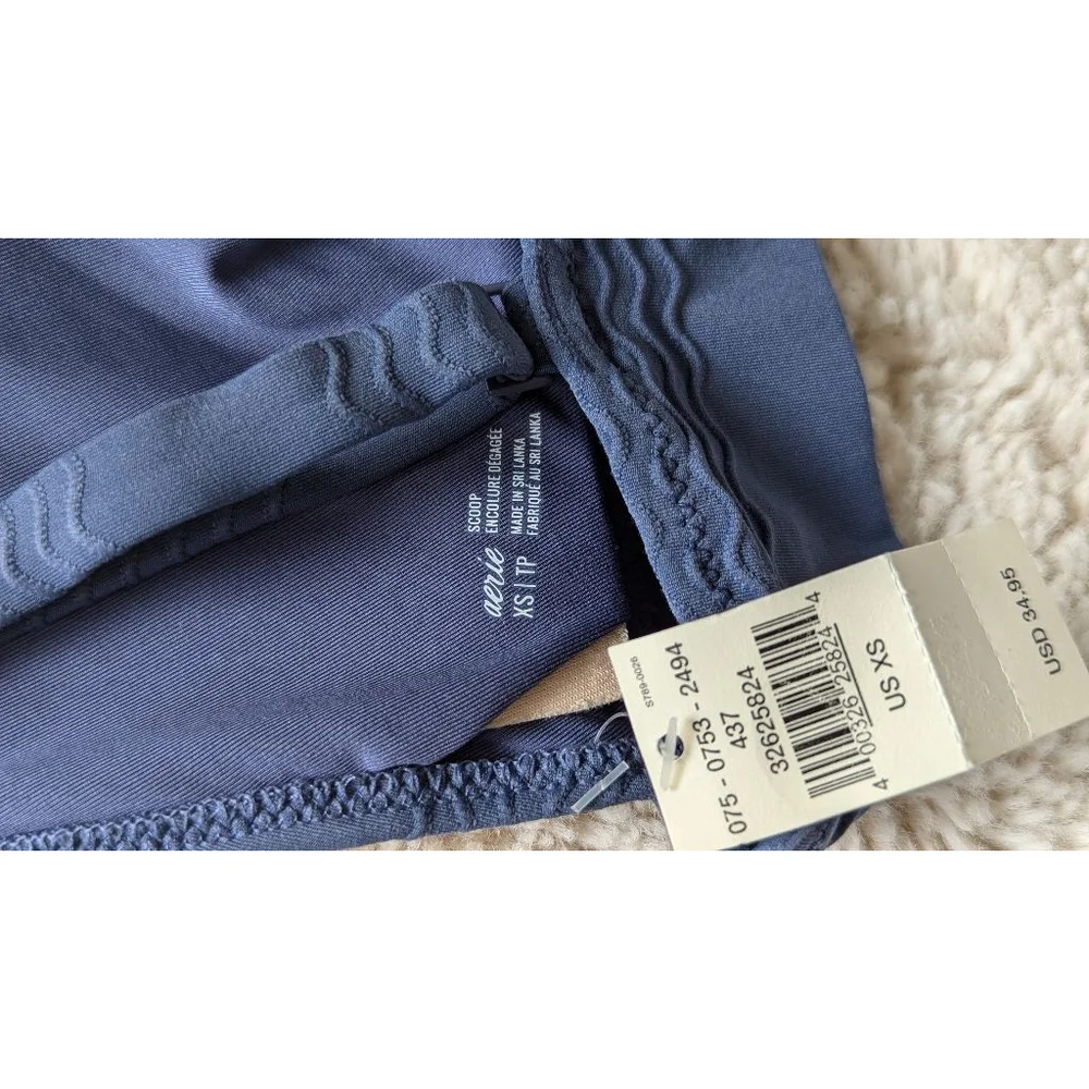 Aerie Women's Navy Blue Bikini Top XS